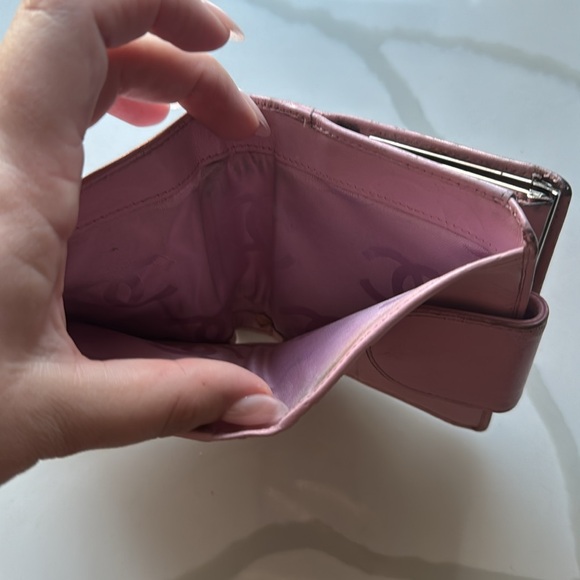 SPECIAL SALE 🔥🔥90’s Vintage Cambon pink bifold wallet - Picture 7 of 10